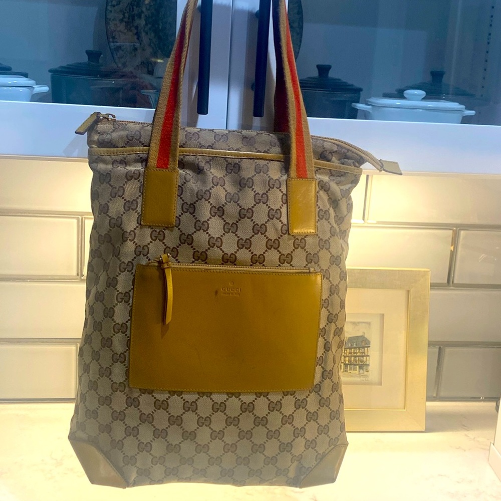 Authentic Gucci Monogram Tote bag